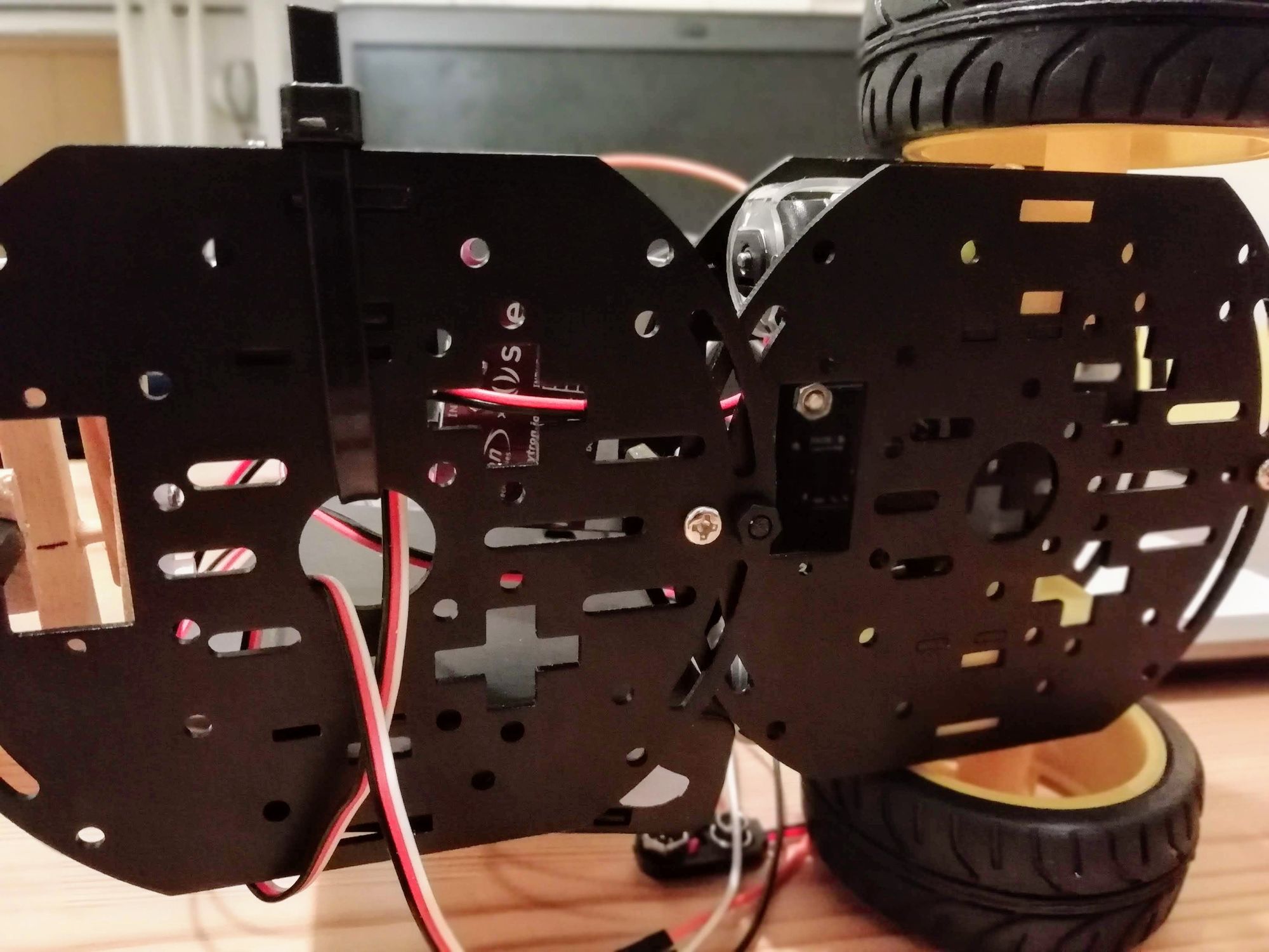 Connection under chassis