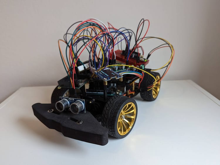 Arduino IoT RC Car: 4 MCUs, Wi-Fi Control and AWS Integration