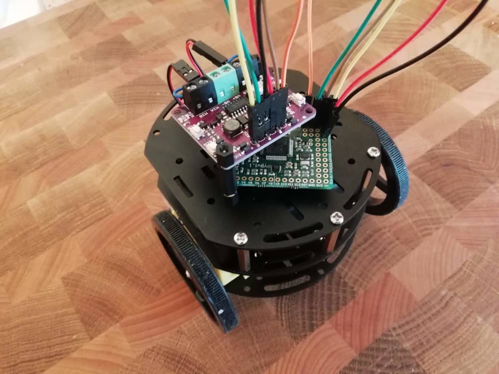 First Steps Building a Robot Car with Python & pyboard